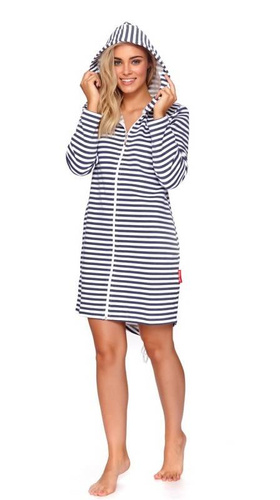 9784 Szlafrok damski Doctor Nap - deep blue