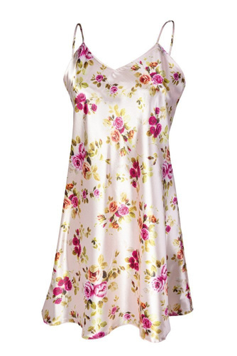 Halka satynowa Flowers  DKaren - DK-HK4 ecru