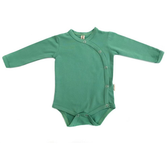 BOD.4290 Body z długim rękawem rozpinane Doctor Nap - wasabi