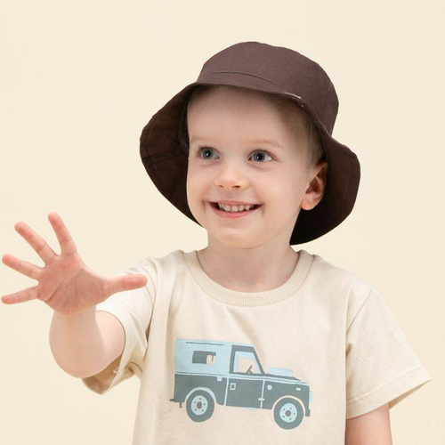 Kapelusz chłopięcy Safari Pinokio - brązowy 