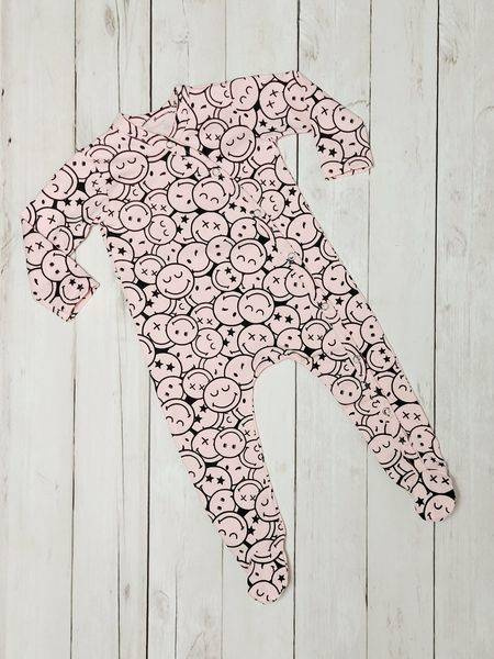 Pajacyk niemowlęcy Emotki Bambarillo - fiolet