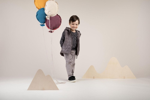 Kamizelka rozpinana dziecięca "Dreamer" Pinokio - szary 