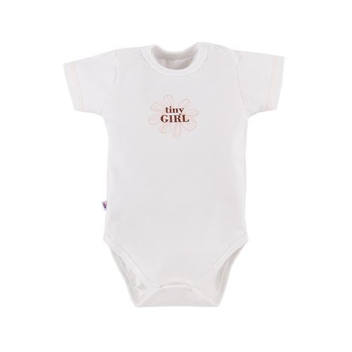 Body z krótkim rękawem Daisy Eevi - biały