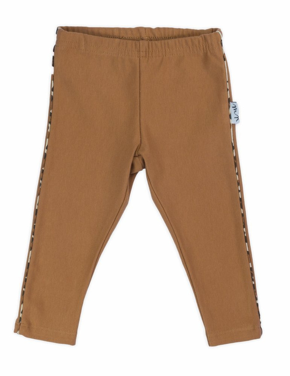 171275 Mia Legginsy dresowe Nicol - brązowy