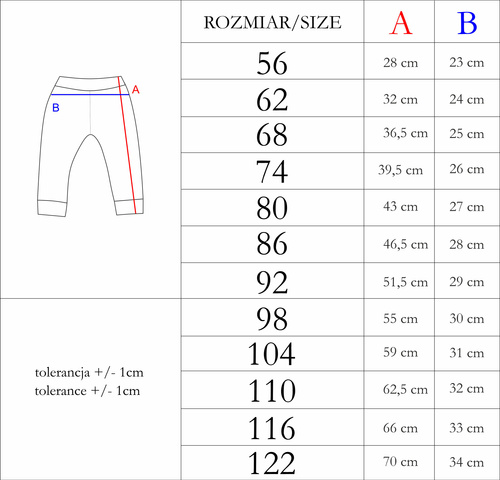 Spodnie dresowe 211303 Toys Nicol