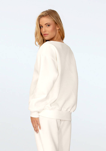 Bluza dresowa Rehema Dkaren - ecru