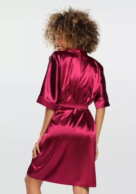 Podomka damska satynowa 100 Dkaren - bordo