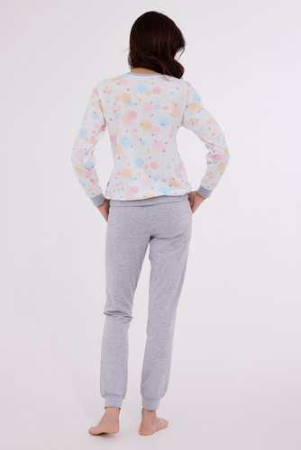 Piżama damska 740/379 Star 2 Cornette biały