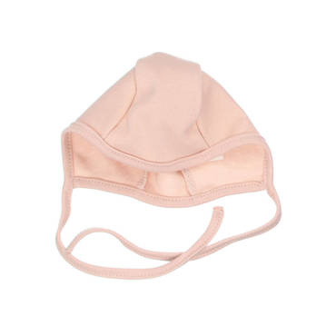 Czapeczka niemowlęca Oleś Martex pudrowy róż