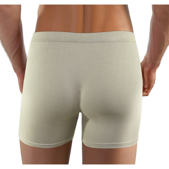 Bokserki męskie BM04 Lizard Sesto Senso - jasnobeżowy