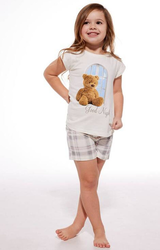 Piżama dziewczęca 787/105 788/105 Good Night Cornette ecru