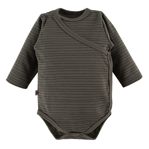 Body niemowlęce 3-pak Good Day Eevi - granatowy/zielony/beżowy