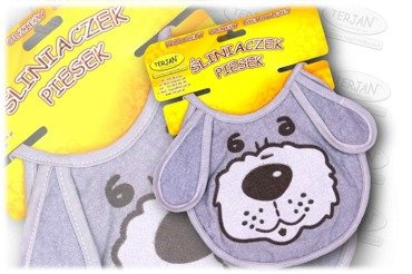 Śliniak piesek TERJAN szary