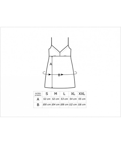 Koszula nocna Perła II Donna -ecru