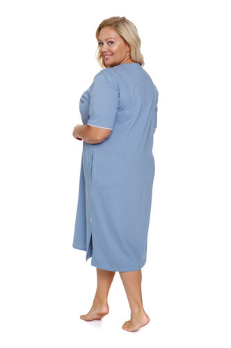 TB.7263 Koszula Nocna Plus Size Doctor Nap - sky blue