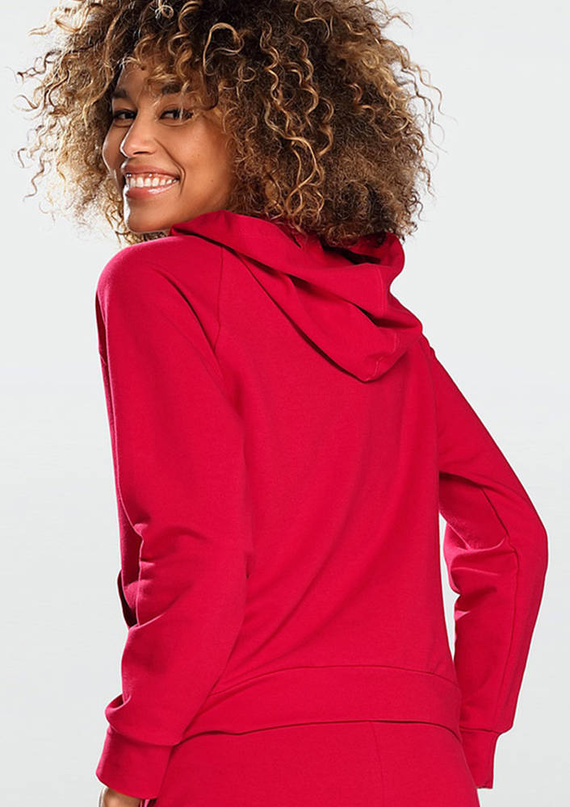 Bluza dresowa Seattle Dkaren - czerwony