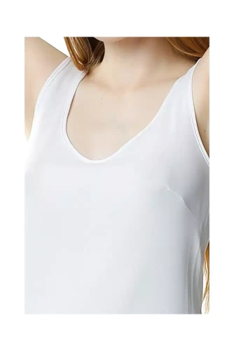 6198 Charlotte halka koszula nocna damska Mewa ecru