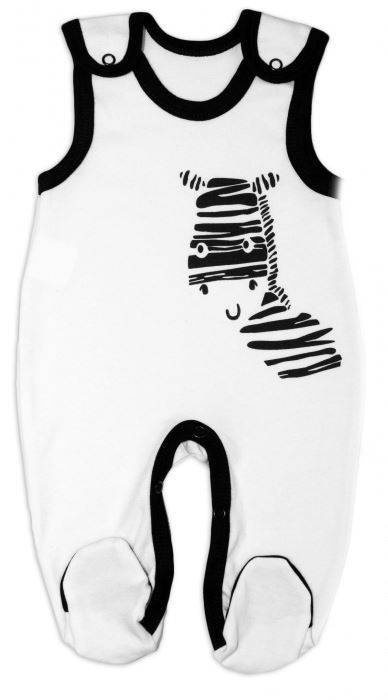 Zebra Śpioch bawełniany Terjan - biały