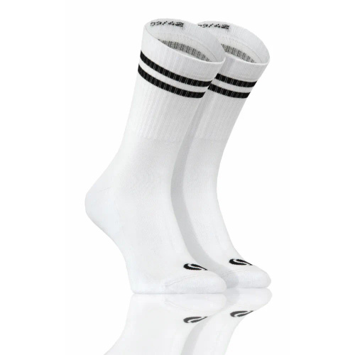 SKB04 Skarpety sportowe długie Sesto Senso biały