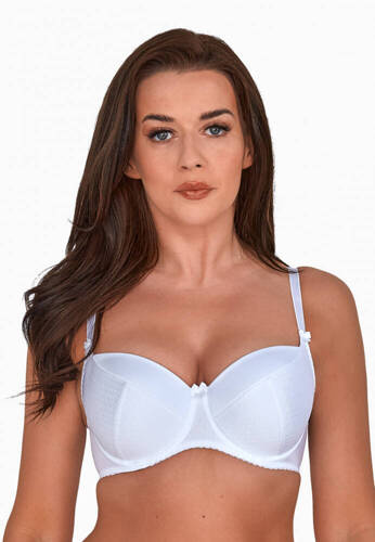 Biustonosz usztywniany Kate BS 281 GAIA biały