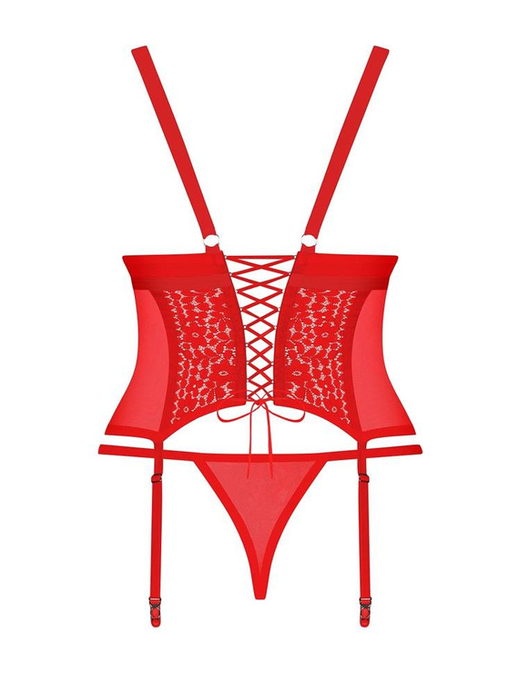 Gorset Blossmina Obsessive czerwony