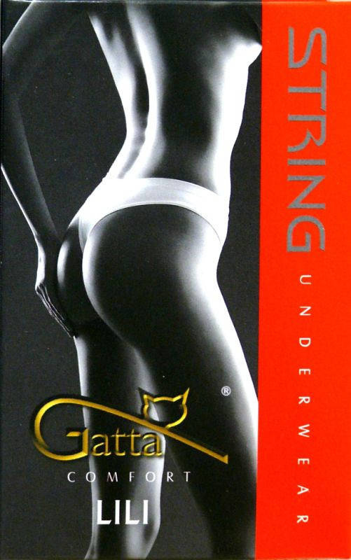 Stringi Lili GATTA white/biały