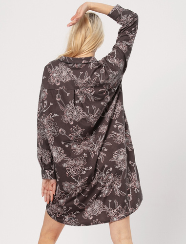 Koszula damska LND  817 Key - grafitowy