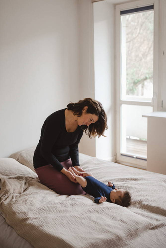 Bluzka ciążowa i do karmienia Tummy Milk&Love czarny