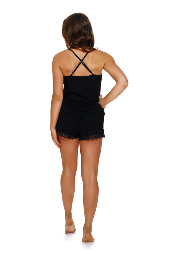Piżama Damska 5132 Doctor Nap - black