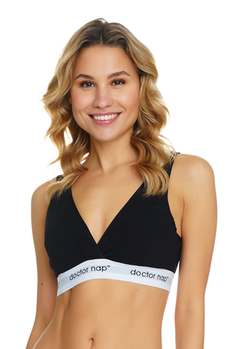 BRA.5376 biustonosz ciążowy i do karmienia Doctor Nap - black