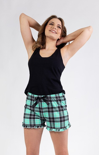 Piżama Damska 695 Regina  czarna