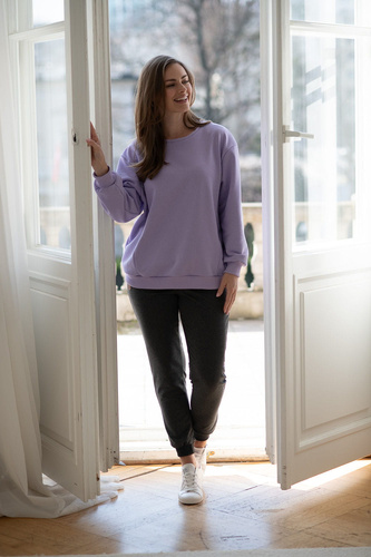 Bluza do karmienia Milk It Easy! Milk&Love liliowy