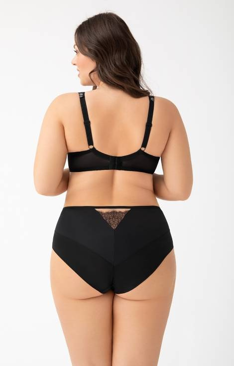 Figi damskie K 759 Saanvi Gorsenia - czarny