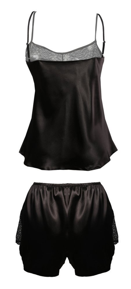 Doreen Komplet piżama damska DKaren - czarny