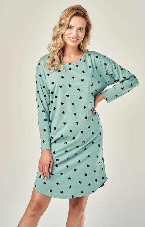 Koszula Damska 2978 Nina Taro- jasny zielony