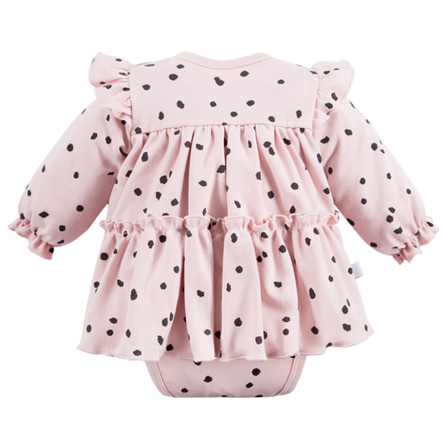 Sukienko-body Dogs & Spots Eevi - róż