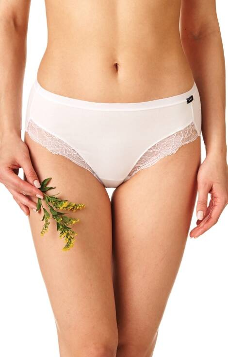 Figi damskie LPC 141 2-pak Key biały