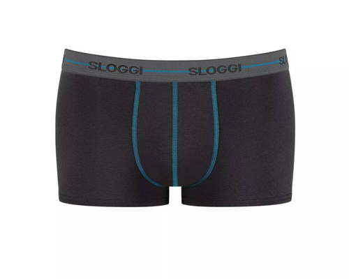 Bokserki męskie Men Start Hipster C2P box Sloggi - Brown - Light Combination