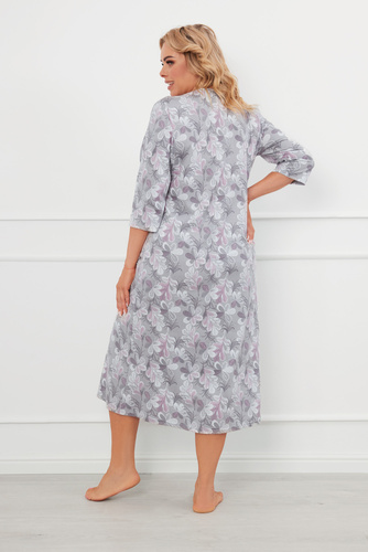 Koszula nocna z rękawem 3/4 Ardila Italian Fashion - druk 