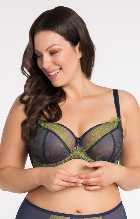 Gorsenia Biustonosz miękki K 798 Arianna granatowy