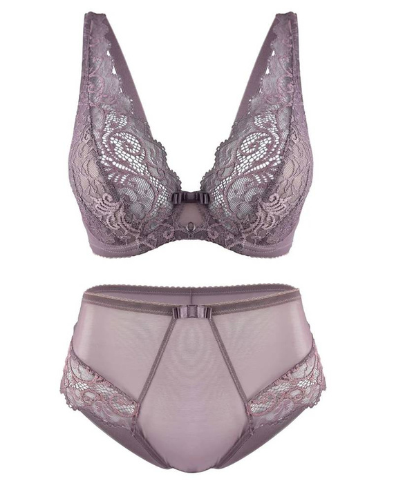 Biustonosz braletka 19175 Lea Mediolano - wrzos