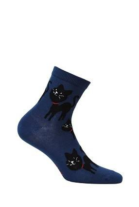 G84.01N Skarpety Damskie wzorowane Gatta 772 blue