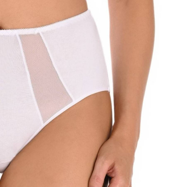 Figi z wysokim stanem Vicky Teyli - biały