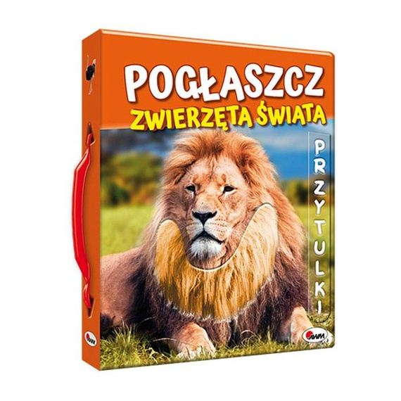 Książka sensoryczna "Pogłaszcz zwierzątko na łące" Awm Wydawnictwo 