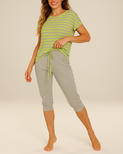 540 Jovite Piżama Damska - limonka