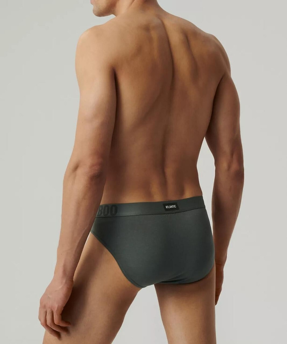 Slipy męskie 3MP-199 A'3 Atlantic-khaki-czarny-beżowy