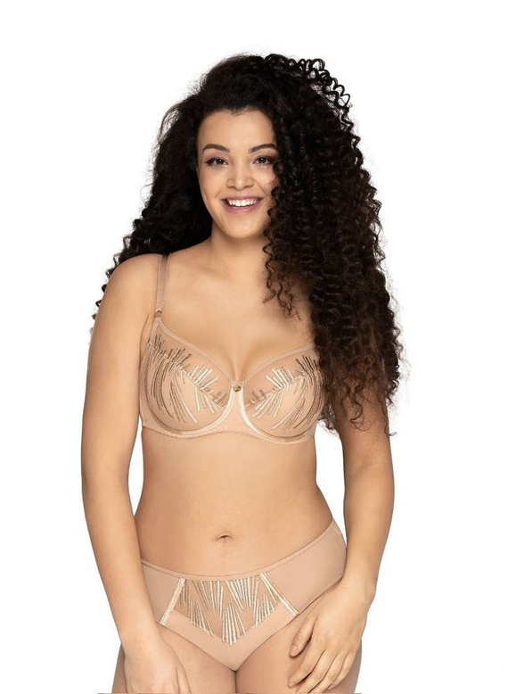 Półusztywniany Biustonosz Maxi 1941 Ava - biały