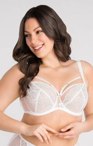 Gorsenia Biustonosz miękki K 849 Forever biały 