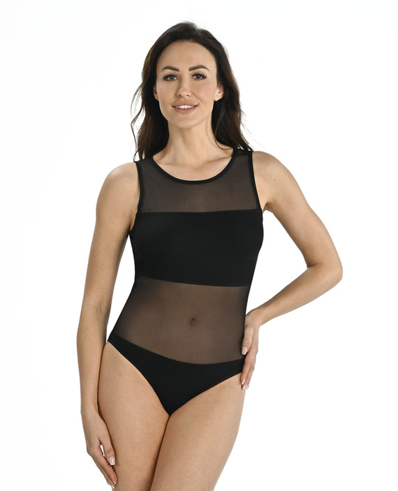 Body damskie na ramiączkach 2436 Clara Teyli czarny