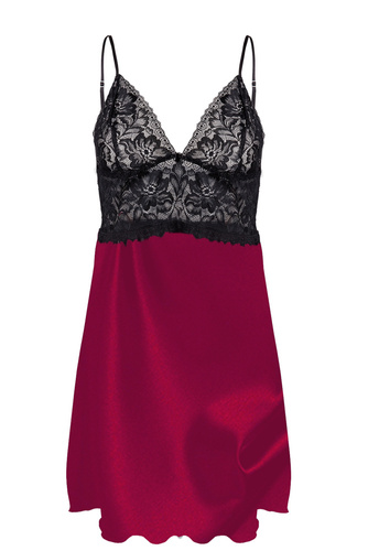 Halka satynowa Maddi DKaren - bordo